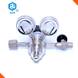 Double Stage Stailess Steel Pressure Regulator ISO CE RoSH Certificated With CGA320