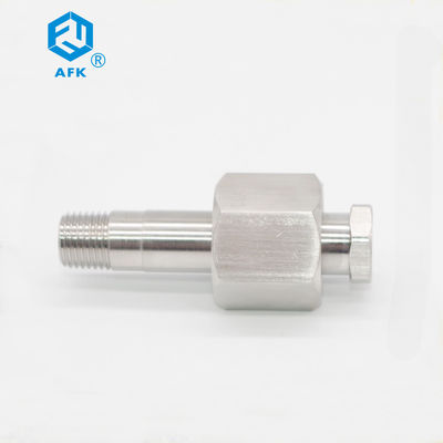 DIN477 BS341 CGA Gas Cylinder Adapter Stainless Steel Forged