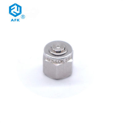 SS316 Equal Forged Pipe Fitting AFK Union Compression Plug 3000PSI