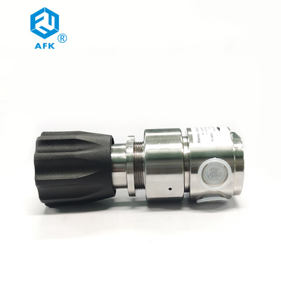 AFK 2 Nitrogen Gas Pressure Regulator Stainless Air Oxygen Argon SUS316 PCTFE