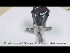 AFK Nitrogen Hydrogen Argon Nitrogen Low Pressure Stainless Steel 2nd stage regulator
