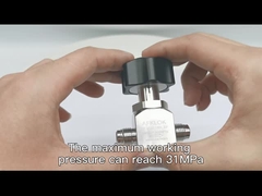 Manual Diaphragm Valve EP 316 Stainless Steel Diaphragm Valve VCR Ultrahigh Purity Valve