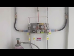 Installation of the secondary panel unit, scene after the installation is complete.