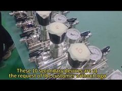 Ten non-logoed secondary units using oxygen as the gas of choice are being pressure-tested.