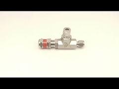 Straight Through Body Style Safety Valve Stainless Steel 316